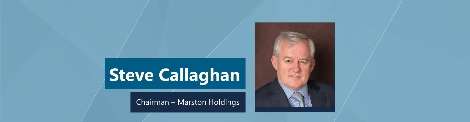 Steve Callaghan appointed as Chairman
